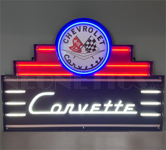 Art Deco Marquee Corvette Led Flex - STEEL CAN