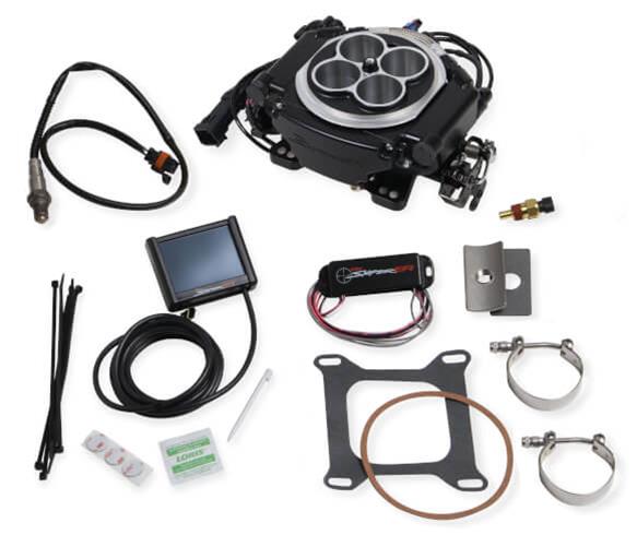 Holley Sniper EFI Returnless Master Kit – black 550-511D