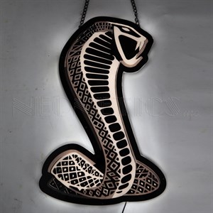 Ford snake - Led lighted sign