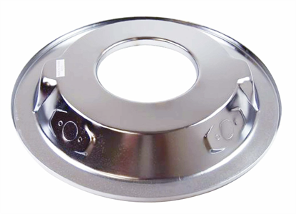 Racing Power Company 14 inch recessed air cleaner base - chrome - R2195B