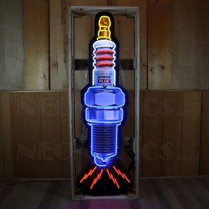 Spark plug - Neon sign