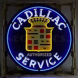 Cadillac service - 90 CM neon sign - Auto