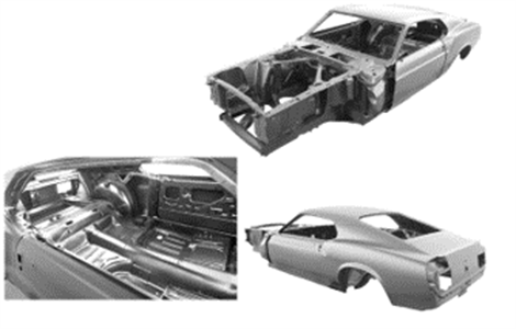 1970 Ford Mustang Fastback body Shell 
