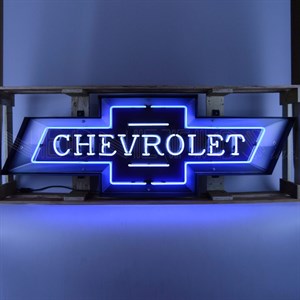 Chevrolet bowtie neon sign - Auto