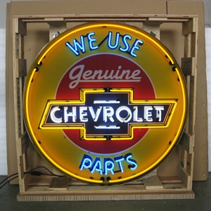 Chevy parts - 90 CM neon sign - Auto