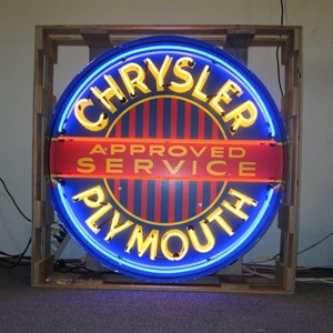 Chrysler/Plymouth  - 90 CM neon sign - Auto - Dodge