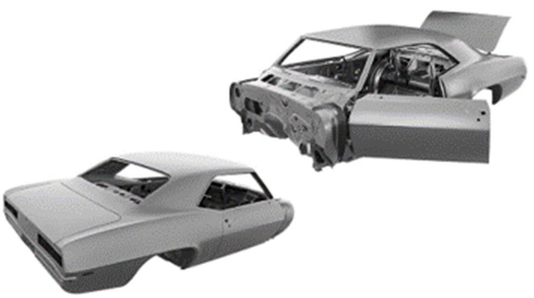 New 1969 Chevrolet Camaro Coupe Body Shell