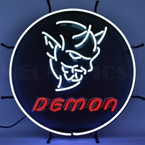 Dodge Demon - 60 CM neon sign - Auto