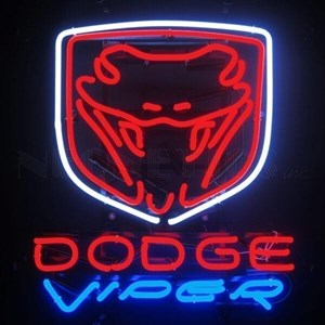 Dodge Viper neon sign - Auto
