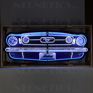 Ford Mustang grill neon sign - Auto