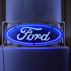 Ford oval neon sign - Auto
