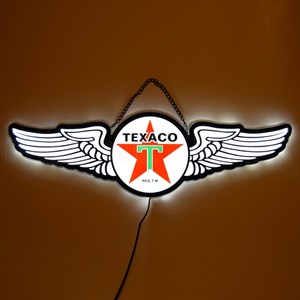 Texaco wings - Led lighted sign