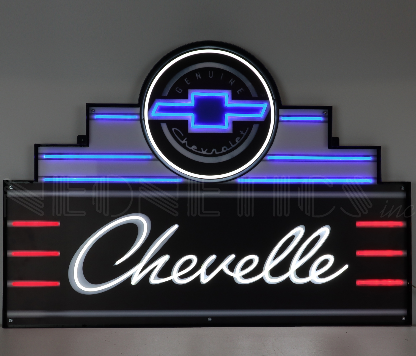 Art Deco Marquee Chevelle LED - STEEL CAN