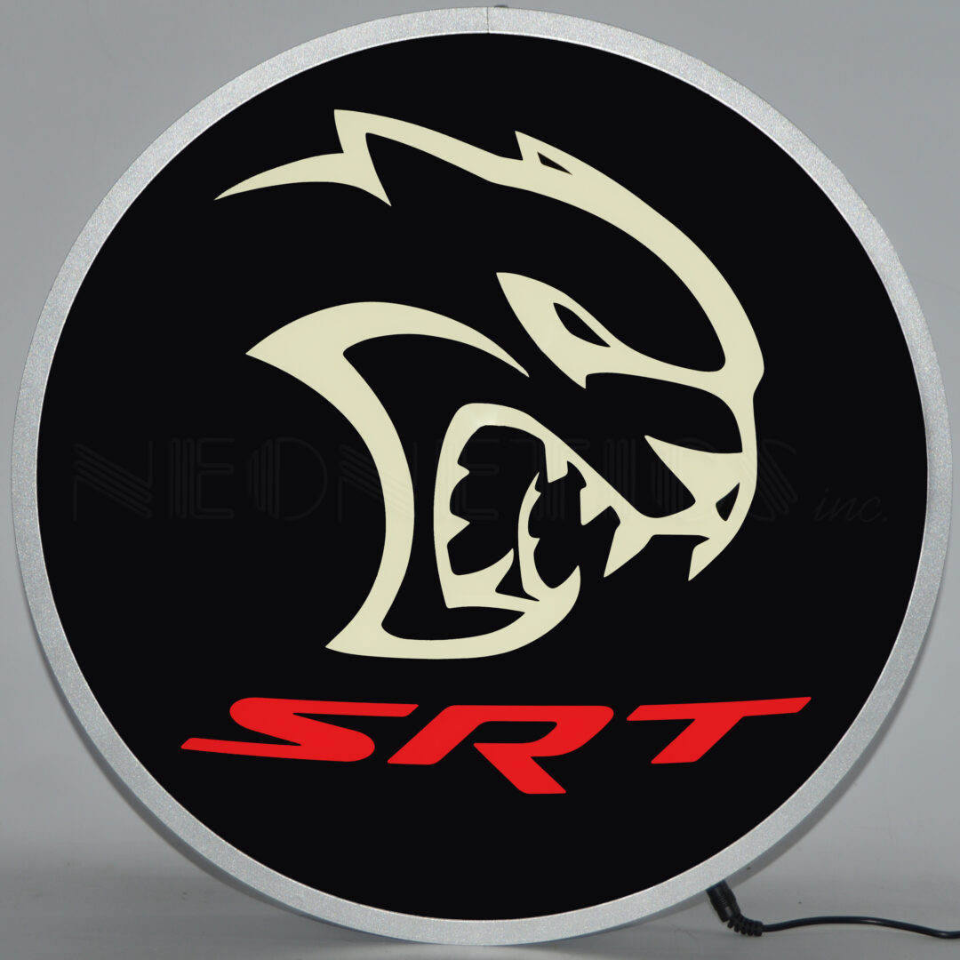 Hellcat SRT - Led lighted sign