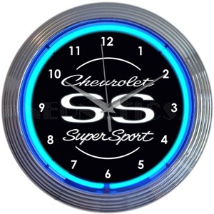 Chevrolet SS Super Sport  - Neon Clock