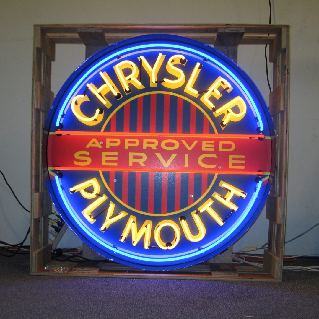 Chrysler/Plymouth  - 90 CM neon sign - Auto - Dodge
