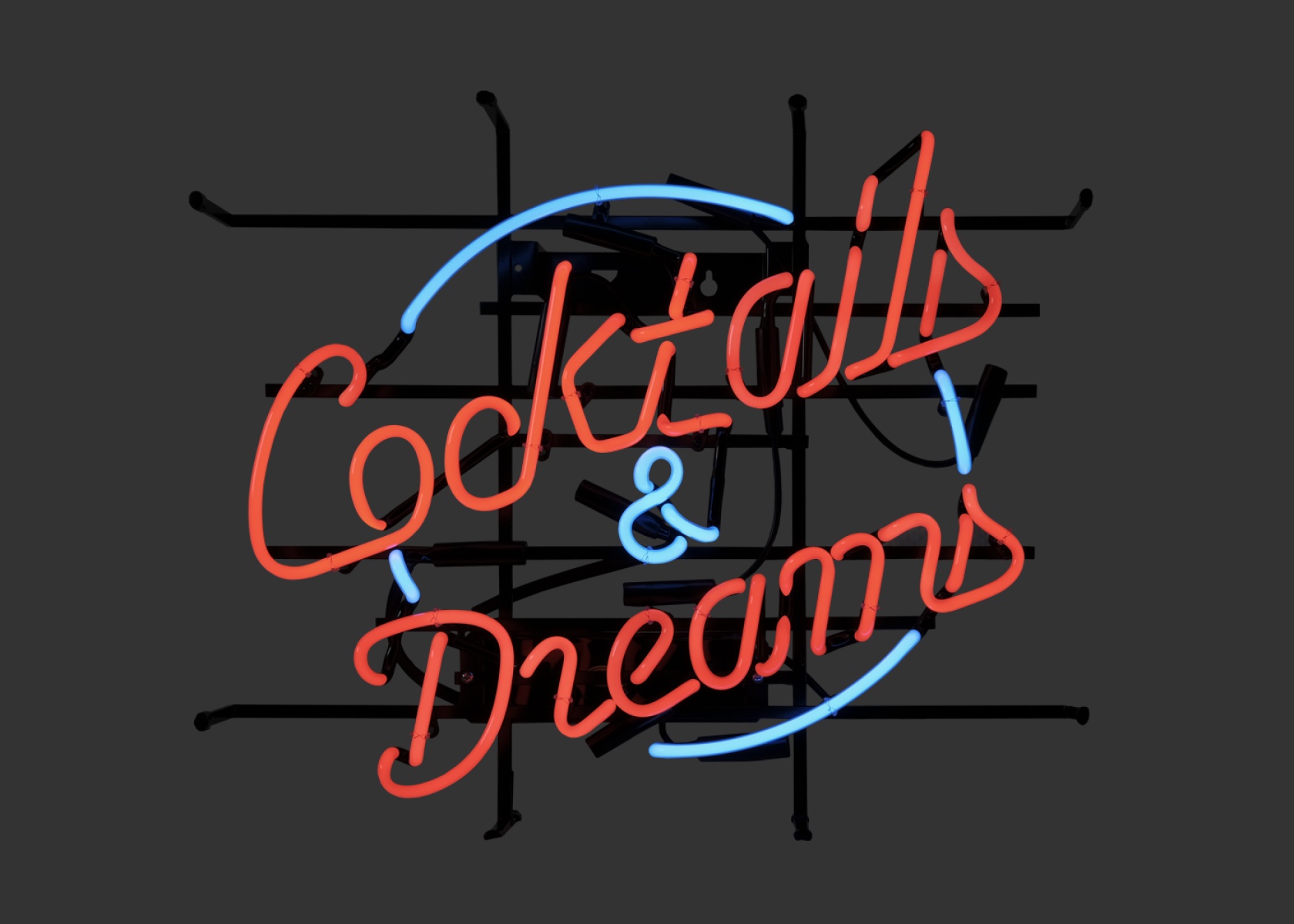 Cocktails and dreams neon sign - Bar - Drinks