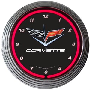 Corvette C6 - Neon Clock