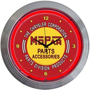 Mopar Parts Accssories - Neon Clock