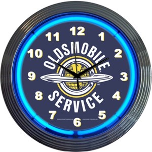 Oldsmobile - Neon Clock