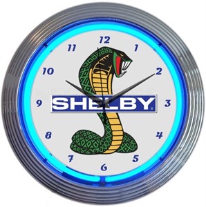 Shelby Snake - Neon Clock