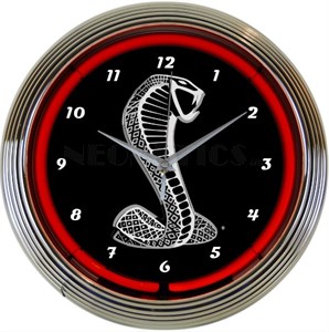 Snake - Neon Clock