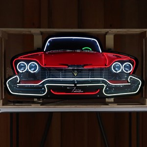 Plymouth Fury grill neon sign - Auto