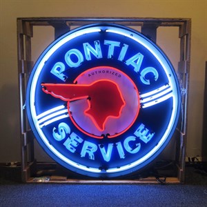 Pontiac service - 90 CM neon sign - Auto