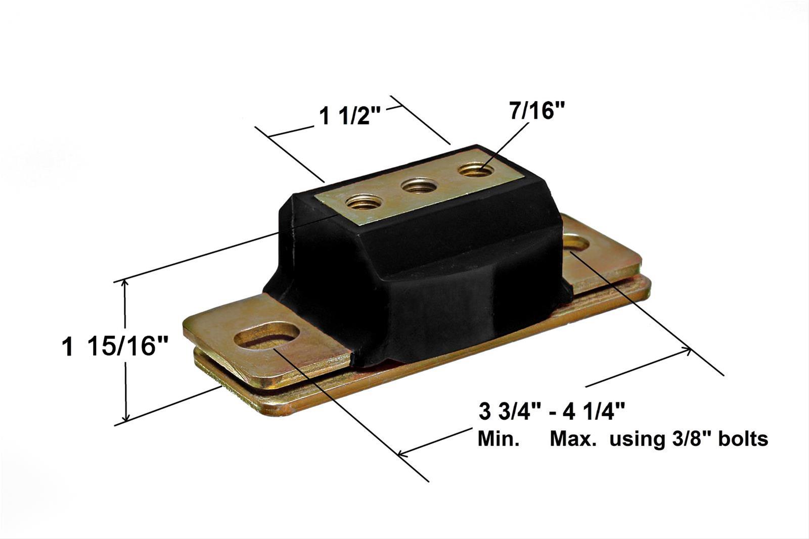 Energy Suspension Transmission Mounts 3.1108G