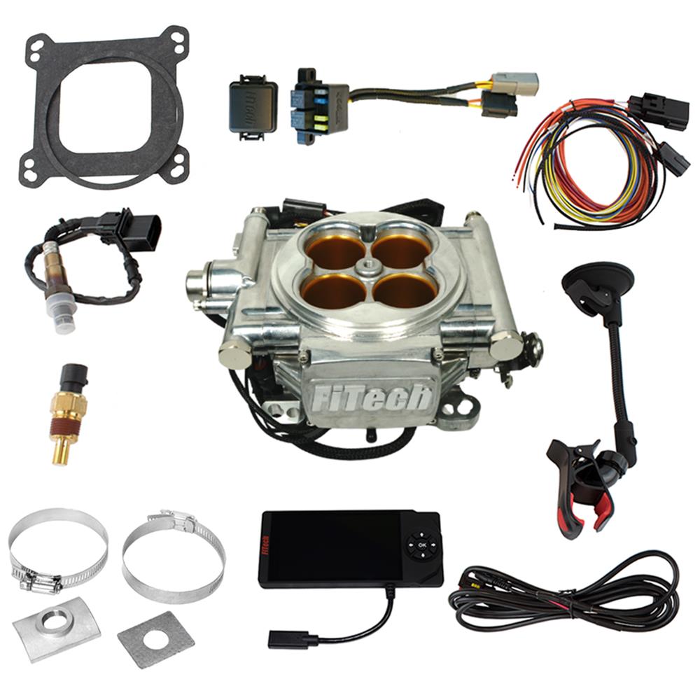 Go EFI 8 1200 HP Bright Aluminum Finish System - 30013