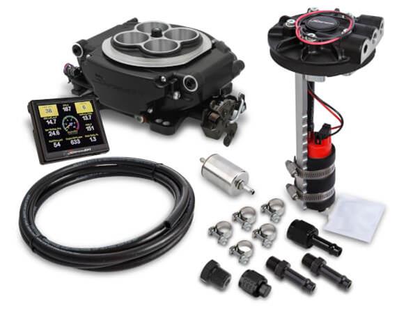 Holley Sniper EFI Returnless Master Kit – black 550-511D