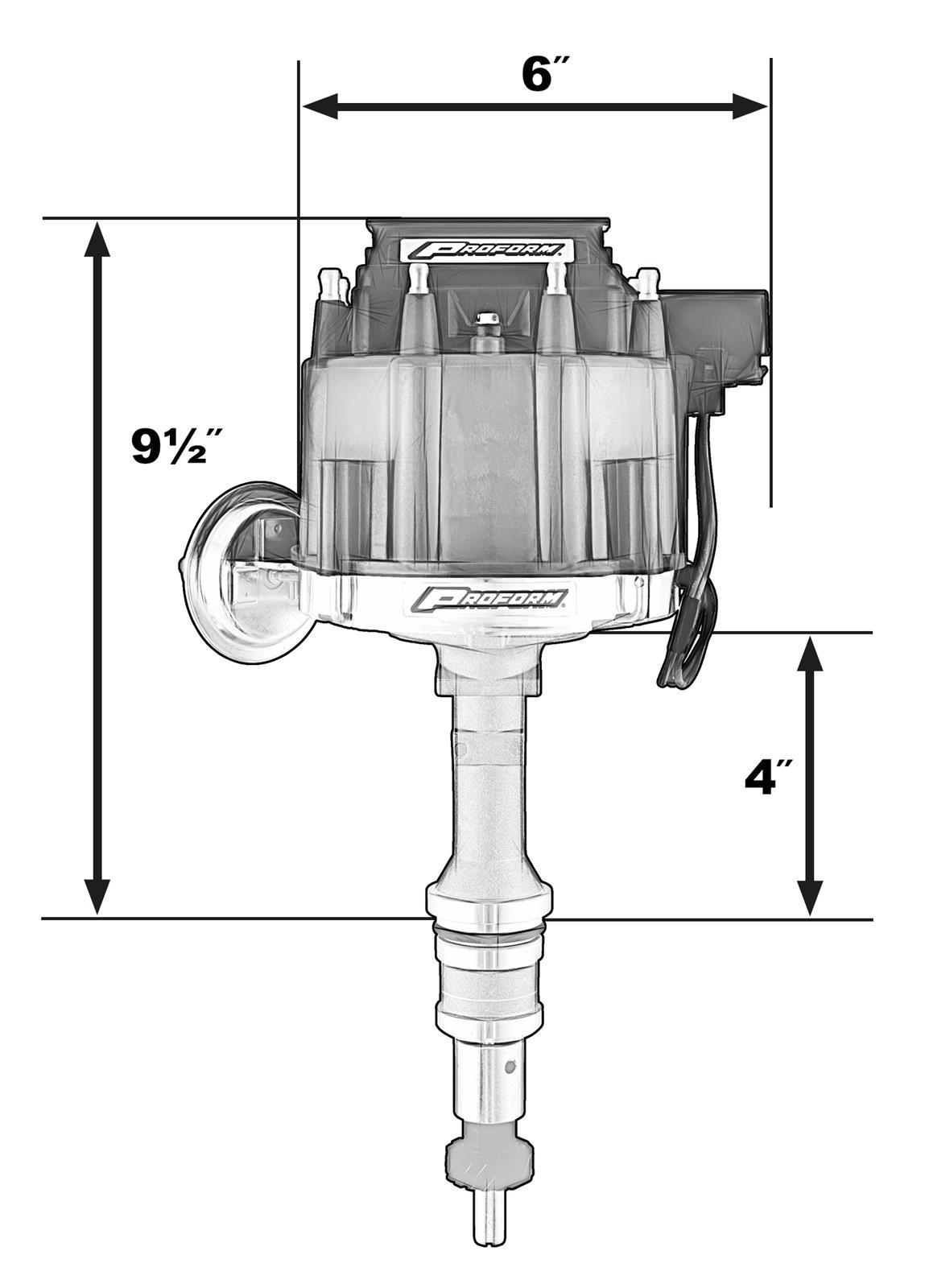 Proform Street Distributors Vacuum Mechanical Foed Proform 66980R