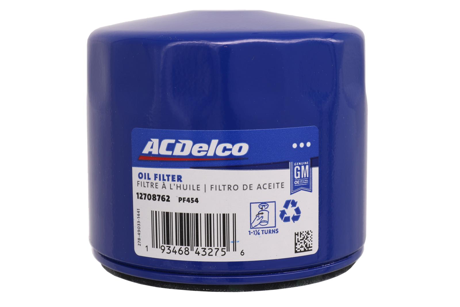 ACDelco Oil filter - PF454 - 19432234 