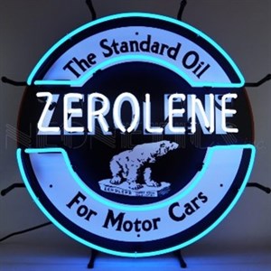 Zerolene - 60 CM neon sign - Auto - Gas