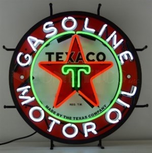 Texaco motor oil - 60 CM neon sign - Gas