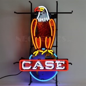 Case Eagle neon sign - International Harvester