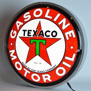 Texaco gasoline motor oil - Led lighted sign