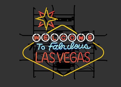 Welcome to fabulous Las Vegas neon sign 